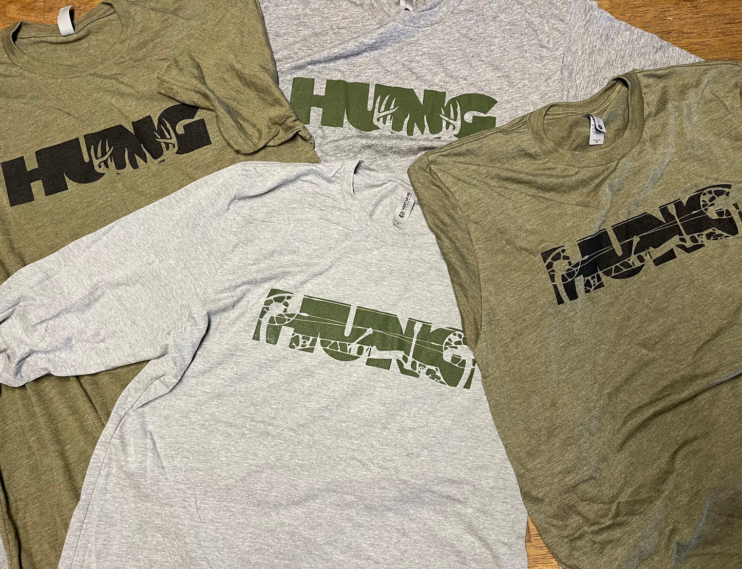 Hung Logo T’s